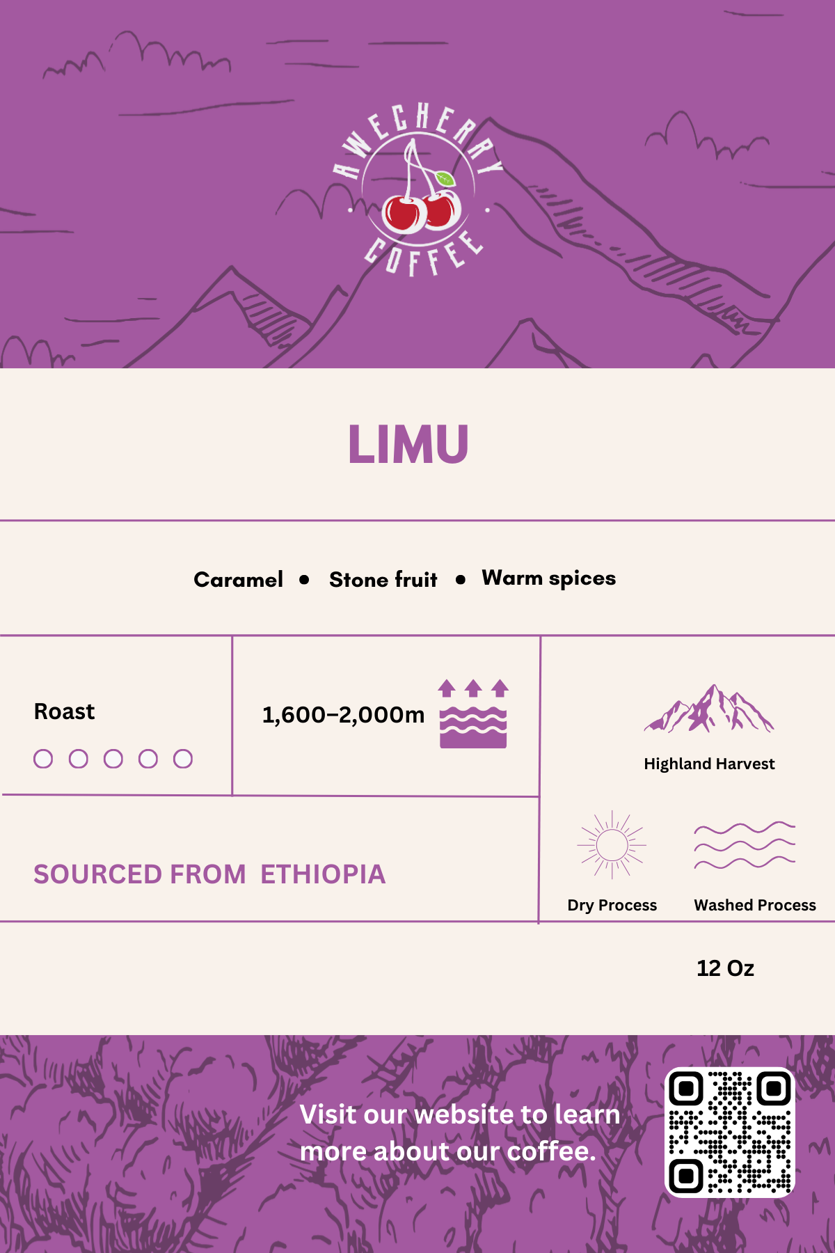 Limu Specialty Coffee Natural Process